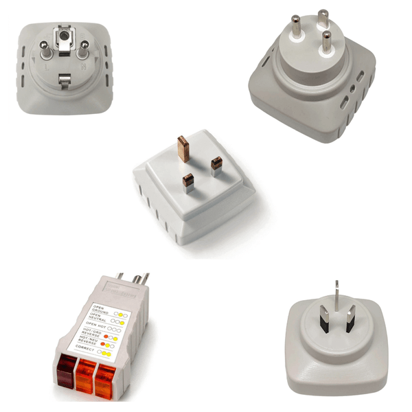 All five plugs