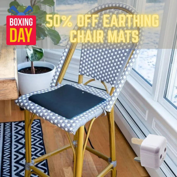 Earthing Elite Chair Grounding Mat Kit - 50% OFF