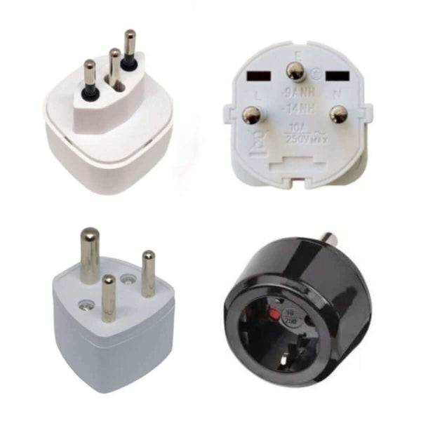 Adaptor Plugs - 4 Countries - MASTER PRODUCT - Plug Adaptors - Earthing Revolution Ltd