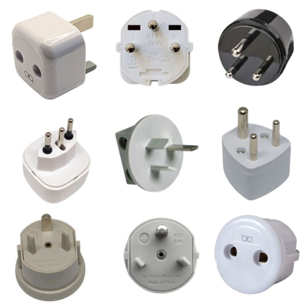 Earthing Plug Adaptors - All Countries - Plug Adaptors - Earthing Revolution Ltd