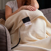 Earthing Throw - Organic Cotton and Polyester Grounding Blanket Kit - Earthing Blanket - Earthing Revolution Ltd