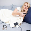 Earthing Throw - Organic Cotton and Polyester Grounding Blanket Kit - Earthing Blanket - Earthing Revolution Ltd