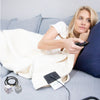 Earthing Throw - Organic Cotton and Polyester Grounding Blanket Kit - Earthing Blanket - Earthing Revolution Ltd