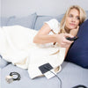 Earthing Throw - Organic Cotton and Polyester Grounding Blanket Kit - Earthing Blanket - Earthing Revolution Ltd