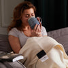 Earthing Throw - Organic Cotton and Polyester Grounding Blanket Kit - Earthing Blanket - Earthing Revolution Ltd
