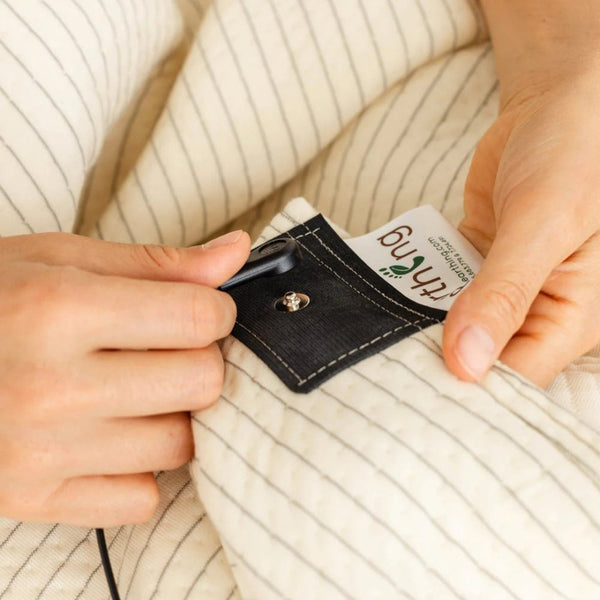 Earthing Throw - Organic Cotton Grounding Blanket Kit BFCM - 30% OFF - Earthing Blanket - Earthing Revolution Ltd