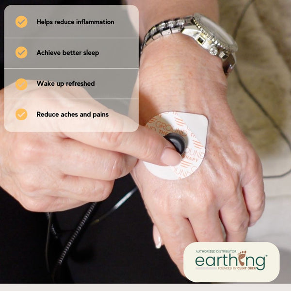Ground Earthing Patch kit with Bag 30 or 60 Patches - Earthing Patch Kit - Earthing Revolution Ltd