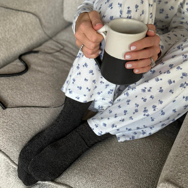 Conductive Sock Pair - Black